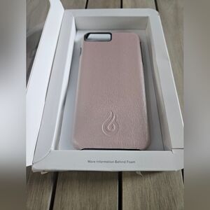 NIB Rose Gold Blufire Mobile Genuine Leather Case For iPhone 7/8 Plus